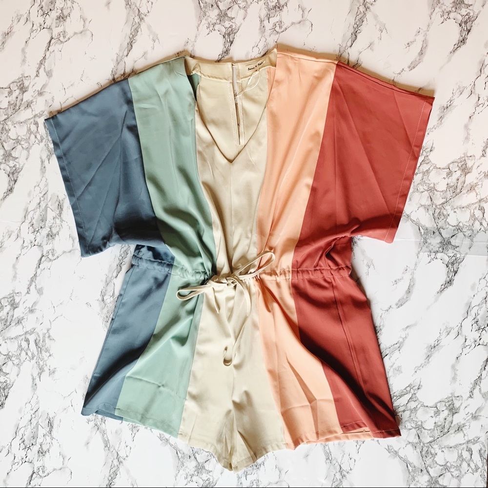 Rainbow Romper